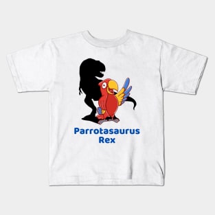 Parrots come from dinosaurs Kids T-Shirt